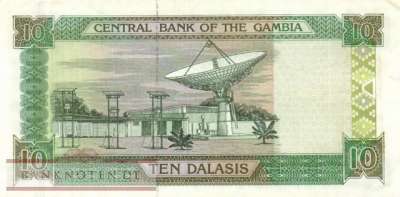 Gambia - 10 Dalasis (#017a_VF)
