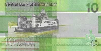 Gambia - 10  Dalasis (#038a_UNC)