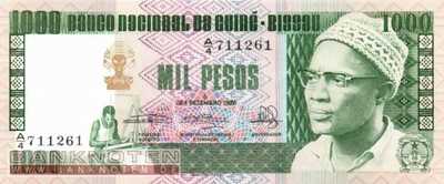 Guinea-Bissau - 1.000  Pesos (#008b_UNC)