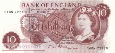 Grossbritannien - 10  Shillings (#373c-1_UNC)