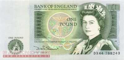 Grossbritannien - 1  Pound (#377b_UNC)