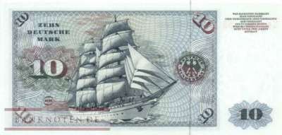 Deutschland - 10  Deutsche Mark - Ersatzbanknote (#BRD-19b-B_UNC)