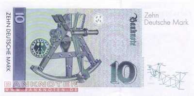 Deutschland - 10  Deutsche Mark - Ersatzbanknote (#BRD-56b_UNC)