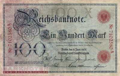 Deutschland - 100  Mark (#DEU-028_F)