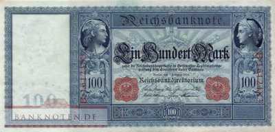 Deutschland - 100  Mark (#DEU-032_AU)