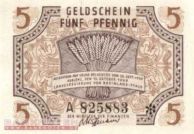 Deutschland - 5  Pfennig (#FBZ-04_UNC)