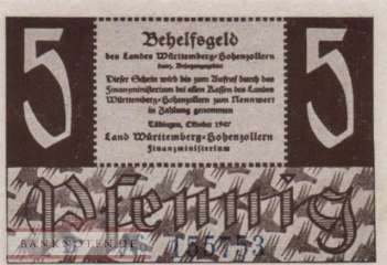 Deutschland - 5  Pfennig (#FBZ-07a_UNC)