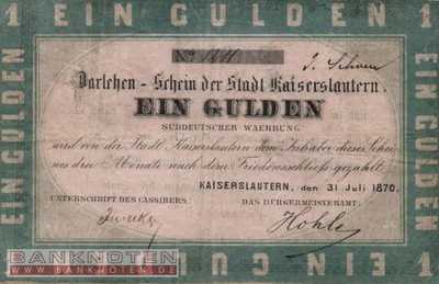 Kaiserslautern - 1  Gulden (#PR_A576b_F)