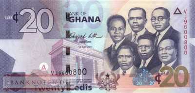 Ghana - 20 Cedis (#040c_UNC)