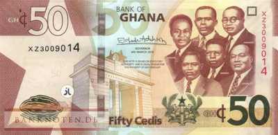 Ghana - 50  Cedis (#049a_UNC)