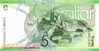 Gibraltar - 5  Pounds (#035_UNC)