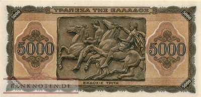 Griechenland - 5.000  Drachmai (#122a-1_UNC)