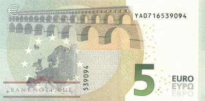 Griechenland - 5  Euro (#E020y-Y001_UNC)