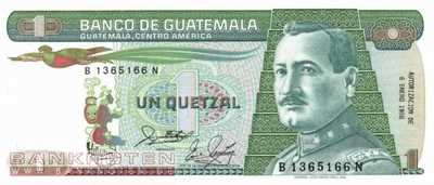 Guatemala - 1  Quetzal (#066-88_UNC)