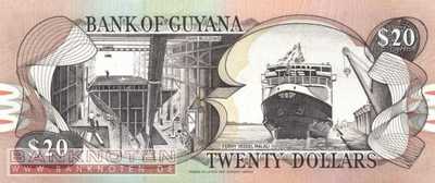 Guyana - 20 Dollars (#027-U7_UNC)