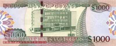Guyana - 1.000  Dollars (#038b_UNC)