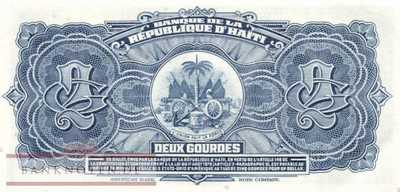 Haiti - 2  Gourdes (#231_UNC)