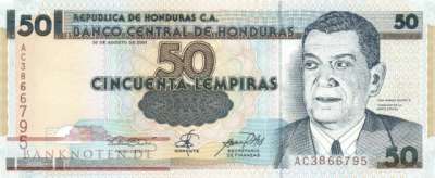 Honduras - 50  Lempiras (#088a_UNC)