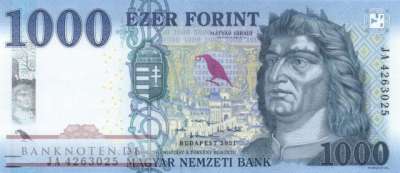 Ungarn - 1.000  Forint (#203c_UNC)