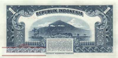 Indonesia - 1  Rupiah (#038_UNC)