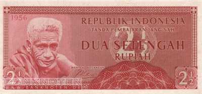 Indonesia - 2 1/2  Rupiah (#075_UNC)