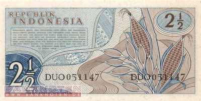 Indonesien - 2 1/2  Rupiah (#079_UNC)
