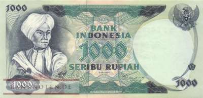 Indonesien - 1.000  Rupiah (#113a_UNC)