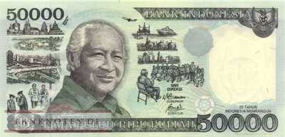 Indonesien - 50.000  Rupiah (#136c_UNC)