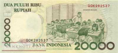 Indonesien - 20.000  Rupiah (#138f_UNC)