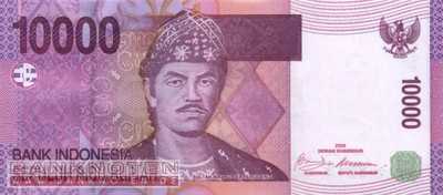Indonesien - 10.000  Rupiah (#143e_UNC)