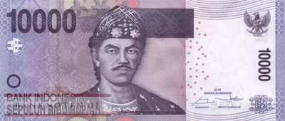 Indonesien - 10.000  Rupiah (#150h-U2_UNC)