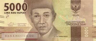 Indonesien - 5.000  Rupiah (#156b_UNC)
