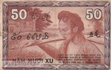 Indochina - 50 Cents (#087d_VF)