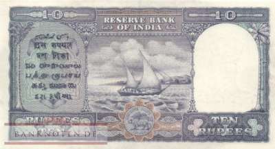 India - 10  Rupees (#024_AU)