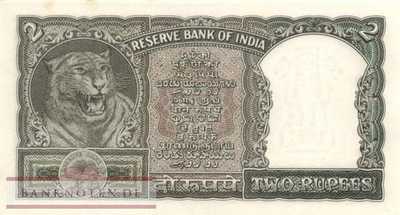 India - 2  Rupees (#031_AU)