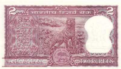 India - 2  Rupees (#052_UNC)