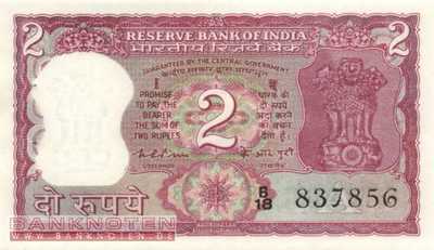 Indien - 2  Rupees (#053c_UNC)