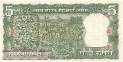 Indien - 5  Rupees (#055_UNC)
