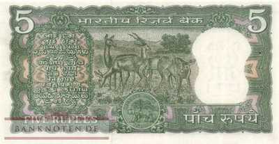 India - 5  Rupees (#056b_UNC)