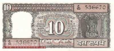 Indien - 10  Rupees (#060k_UNC)
