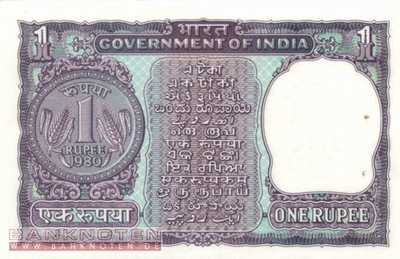 Indien - 1  Rupee (#077y_UNC)