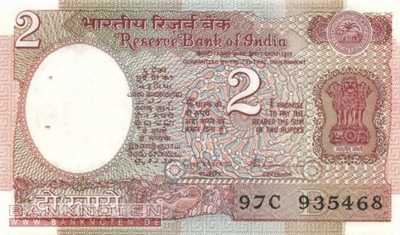 Indien - 2  Rupees (#079l_UNC)