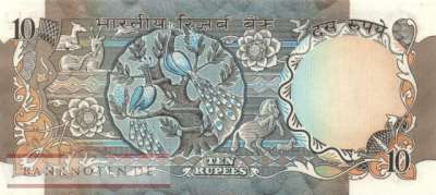 Indien - 10  Rupees (#081g_AU)