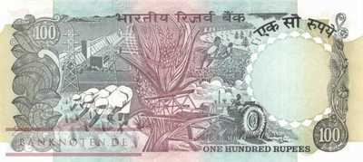 Indien - 100  Rupees (#086a_UNC)