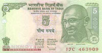Indien - 5  Rupees (#094Ac_UNC)