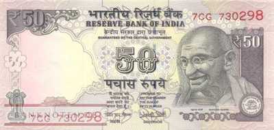 Indien - 50  Rupees (#104s_UNC)