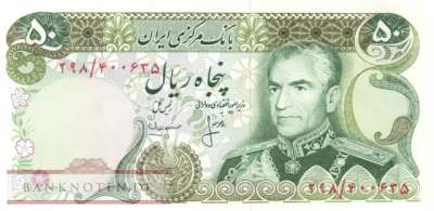 Iran - 50  Rials (#101c_XF)