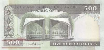 Iran - 500  Rials (#142_UNC)