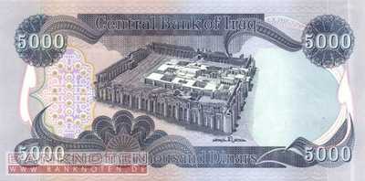 Irak - 5.000  Dinars (#094a_UNC)