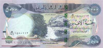 Irak - 5.000  Dinars (#100c_UNC)